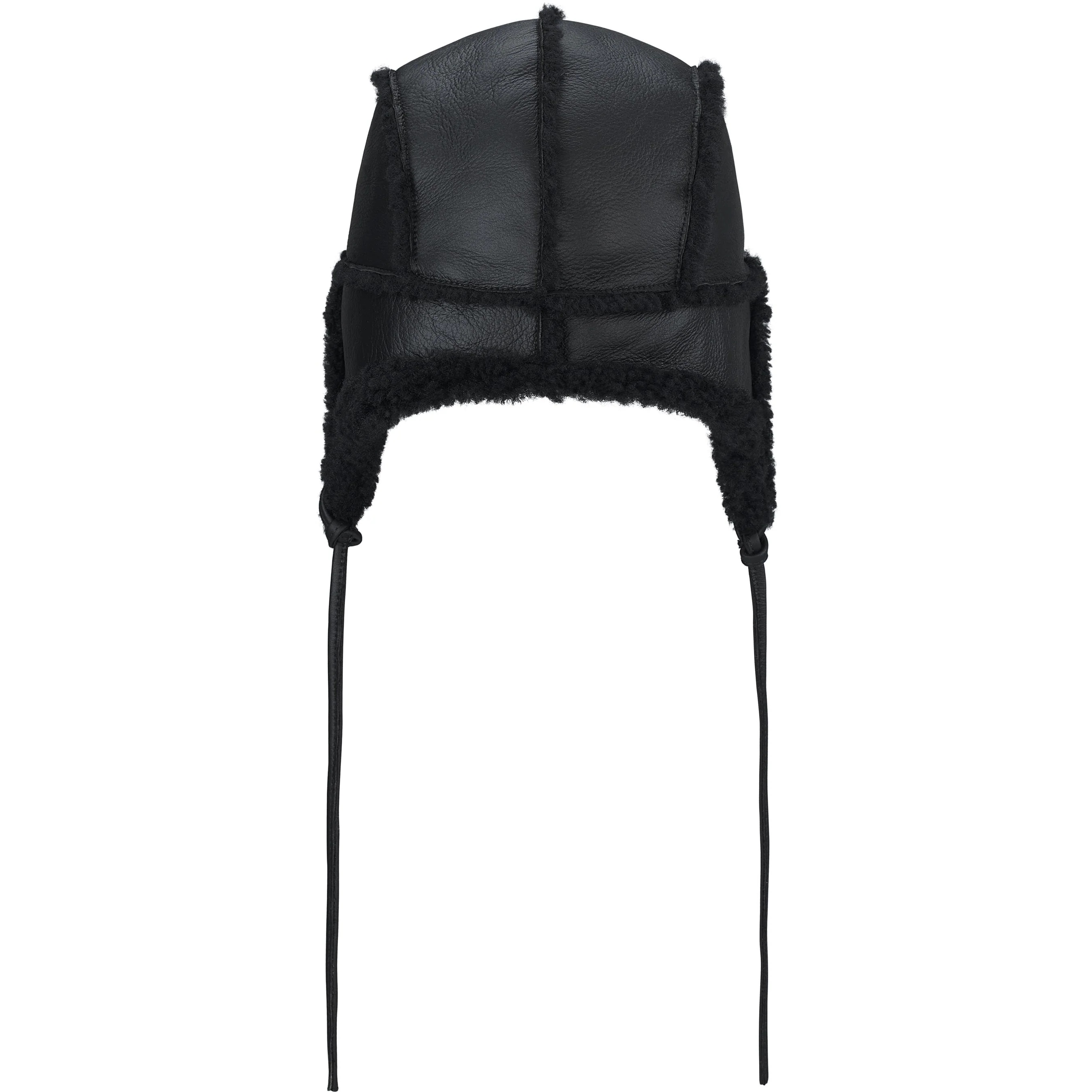 Shearling Lined Earflap Cap view 5